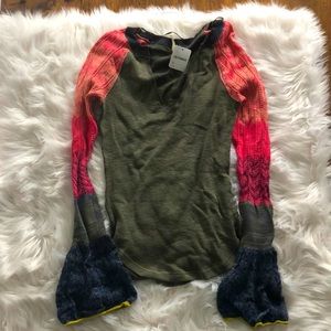 Free people top. Tags attached. Retail 78.00.